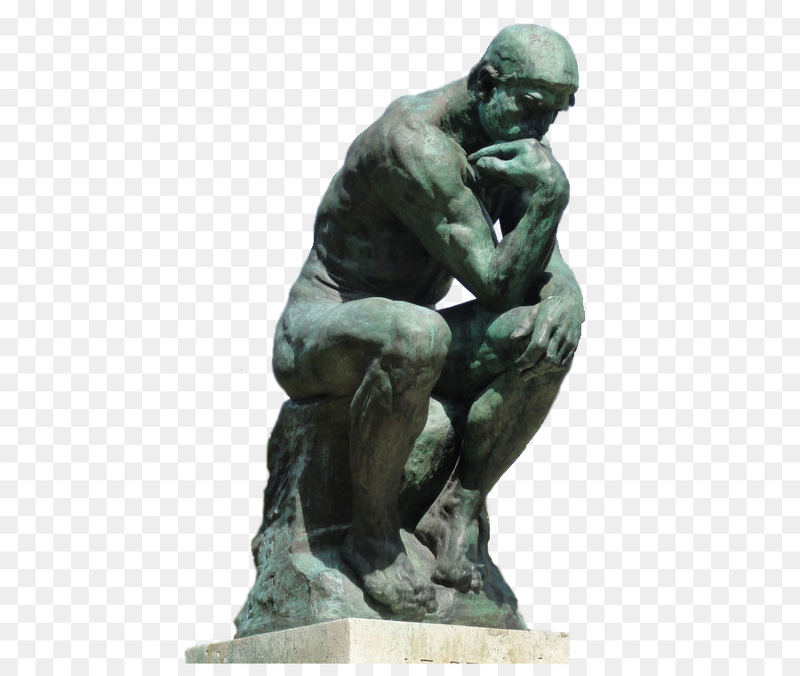 Detail Thinking Man Statue Clipart Nomer 20