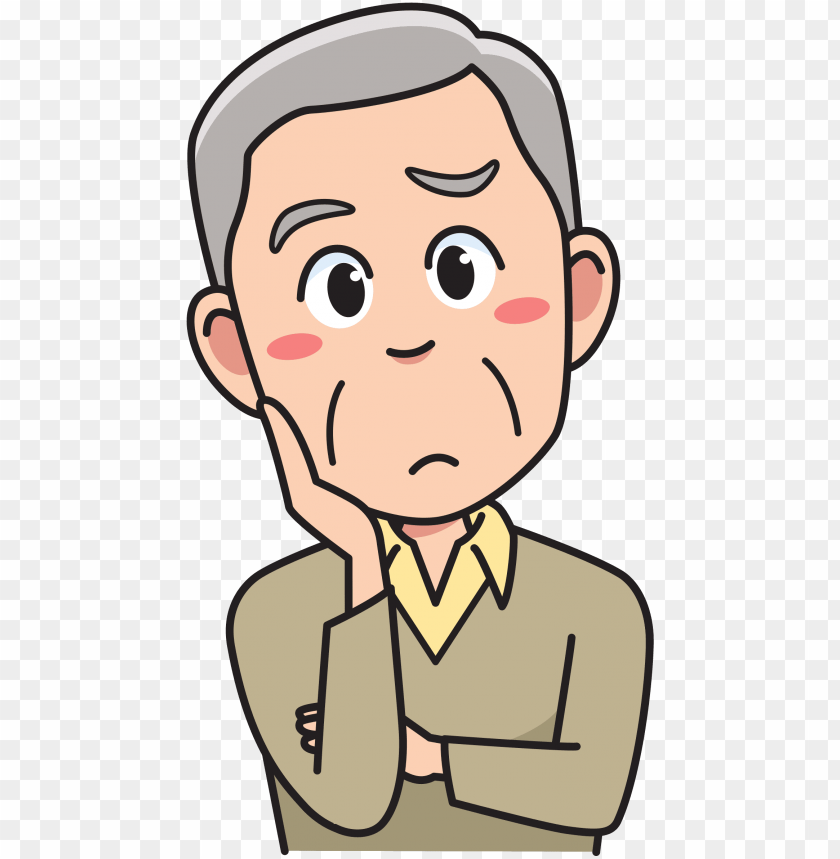 Detail Thinking Transparent Background Nomer 33