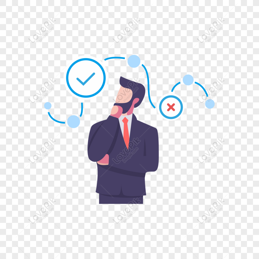 Detail Thinking Vector Png Nomer 15