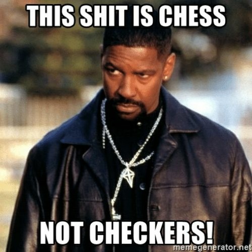 Detail This Is Chess Not Checkers Meme Nomer 6