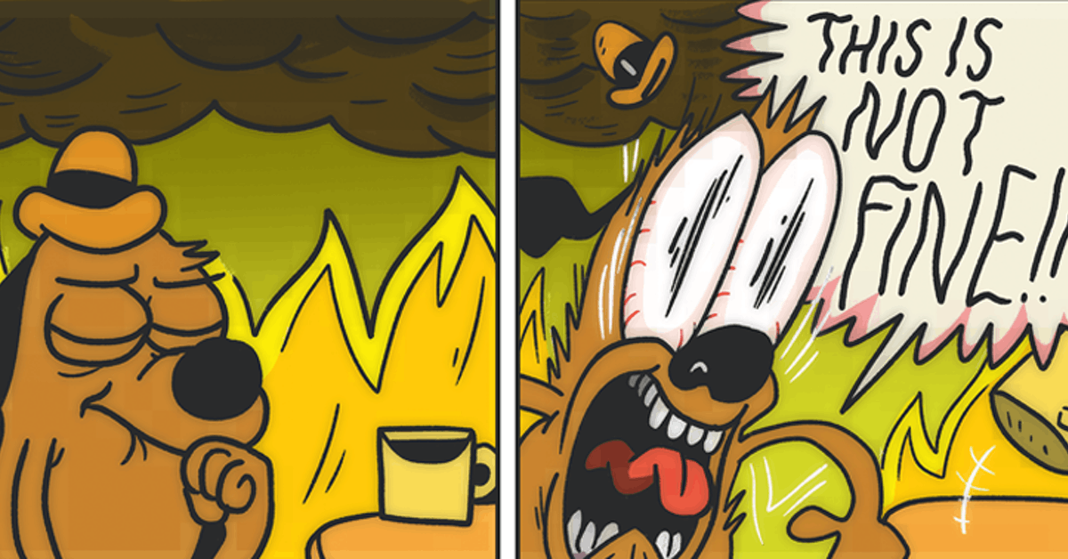 Detail This Is Fine Meme Generator Nomer 22