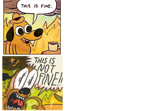 Detail This Is Fine Meme Generator Nomer 9