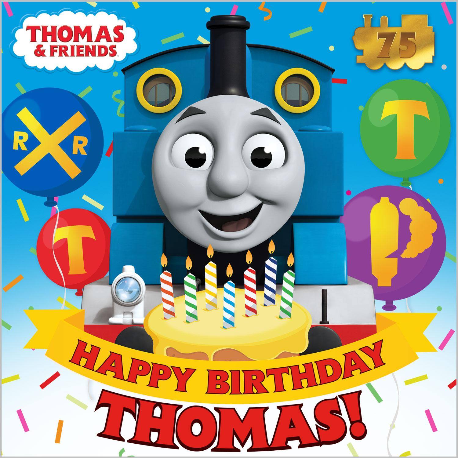 Detail Thomas And Friends Background Birthday Nomer 14