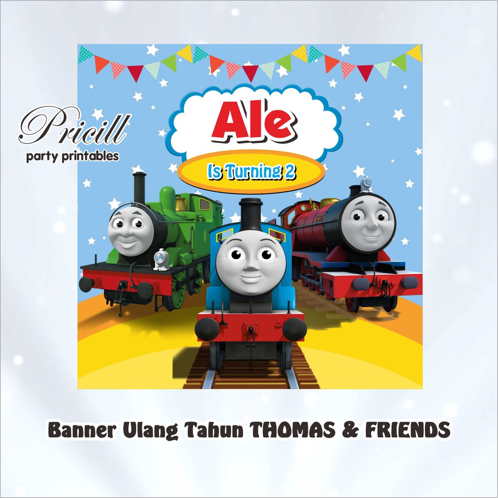 Detail Thomas And Friends Background Birthday Nomer 46