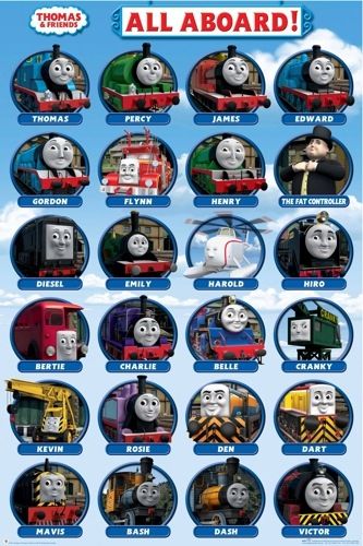 Detail Thomas And Friends Karakter Nomer 4