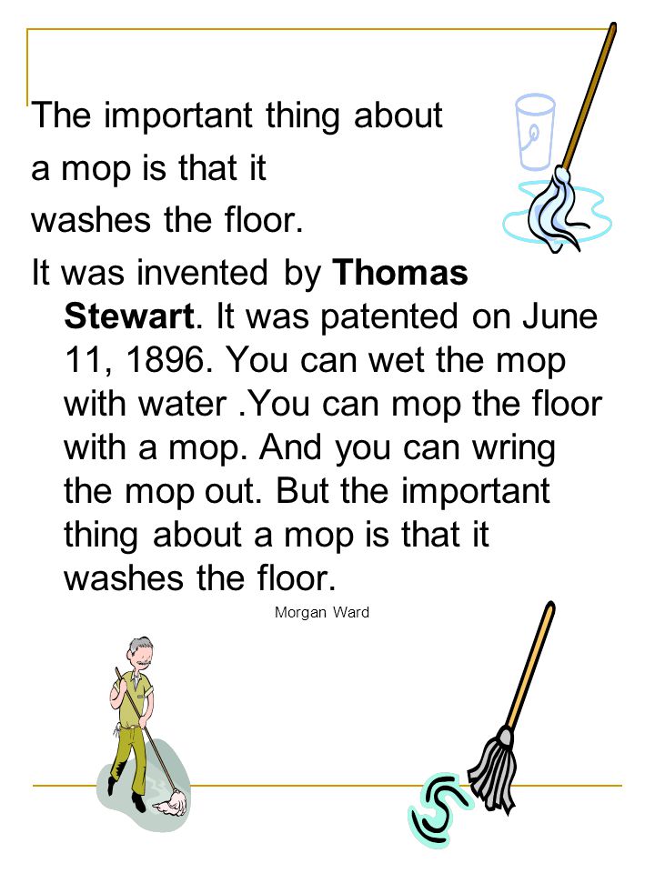 Detail Thomas Stewart Inventor Of The Mop Nomer 32