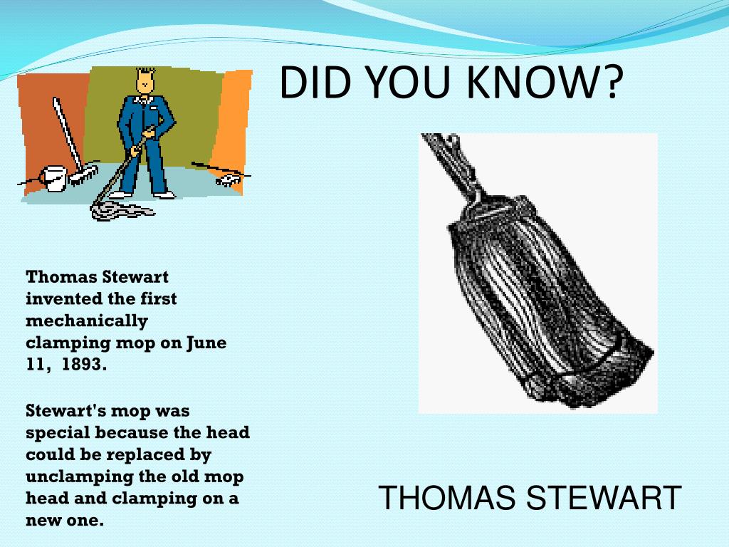 Detail Thomas Stewart Mop Nomer 17