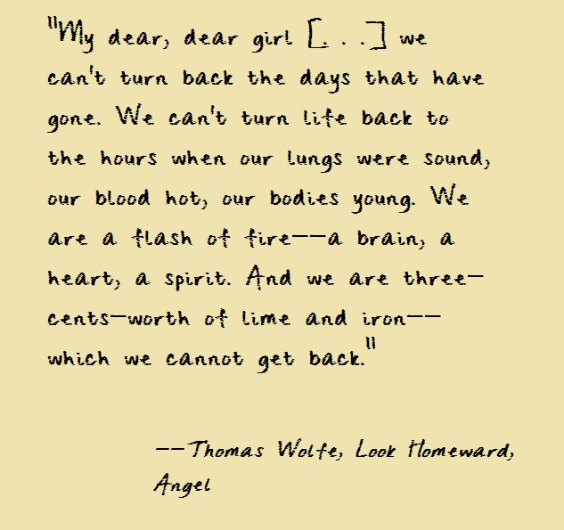 Detail Thomas Wolfe Quotes Nomer 14