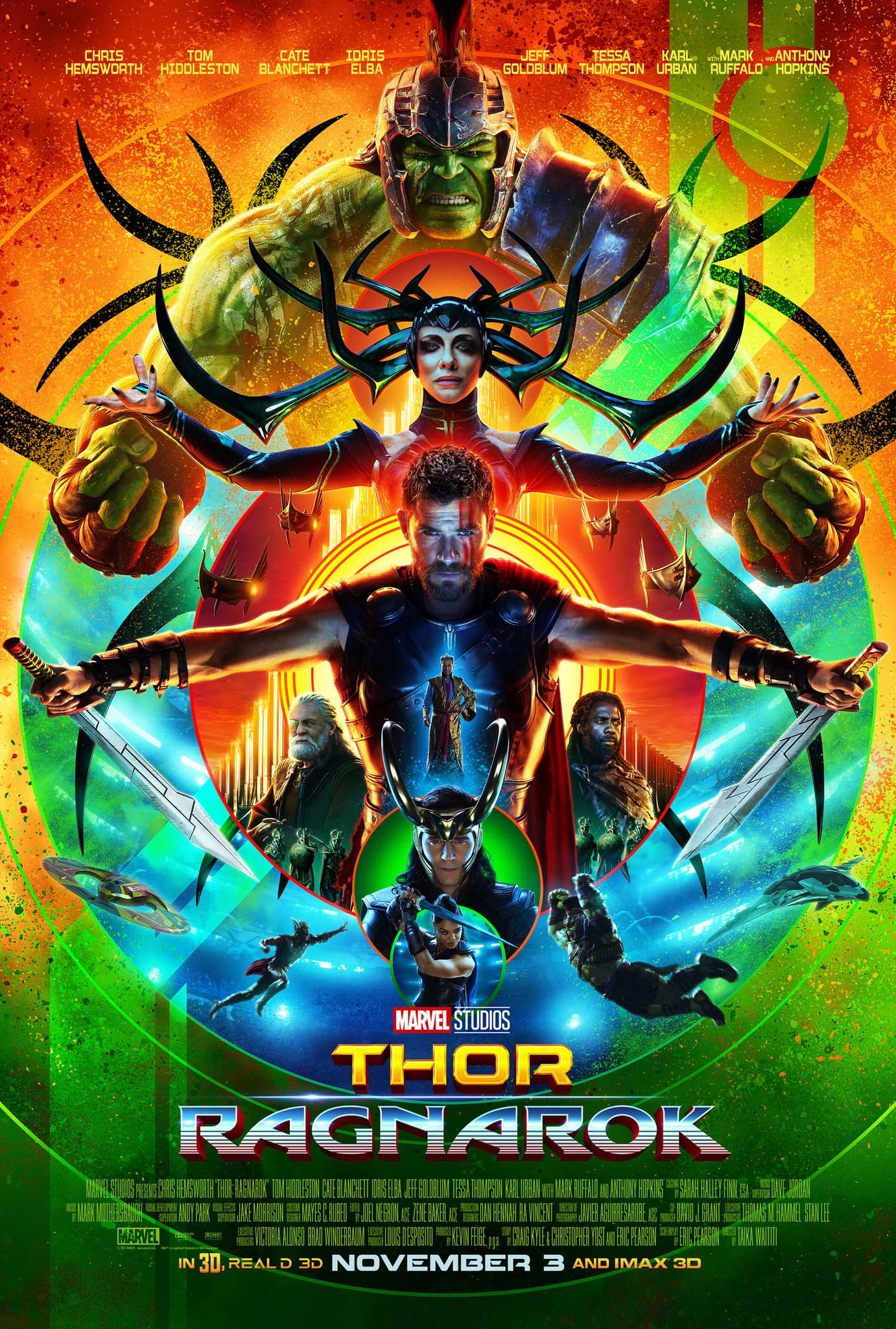 Thor Ragnarok Movie Poster - KibrisPDR