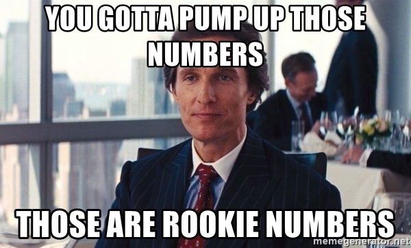 Detail Those Are Rookie Numbers Meme Nomer 15