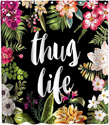 Thug Life Floral - KibrisPDR