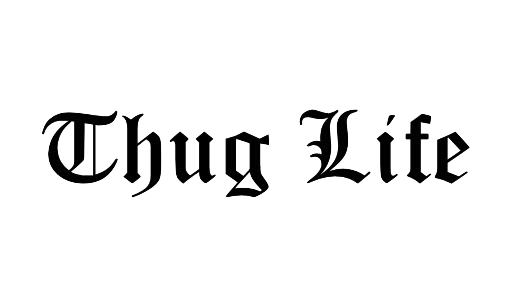 Detail Thug Life Font Generator Nomer 16