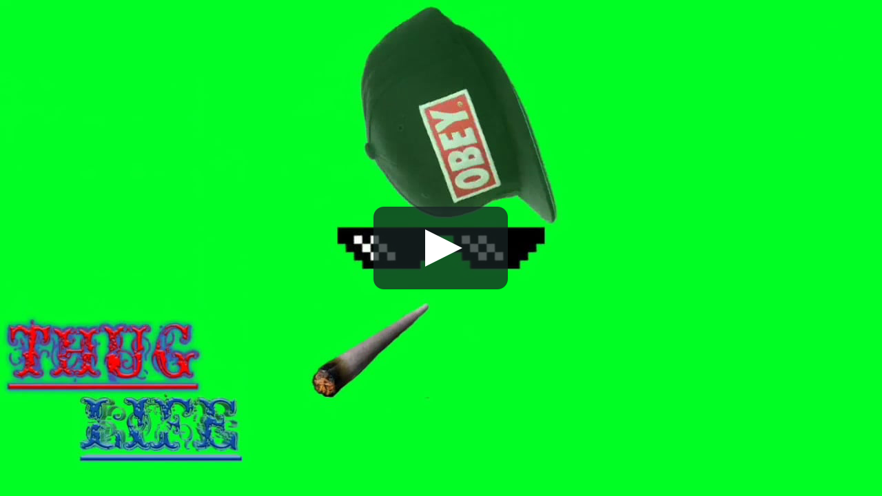 Detail Thug Life Green Screen Nomer 45