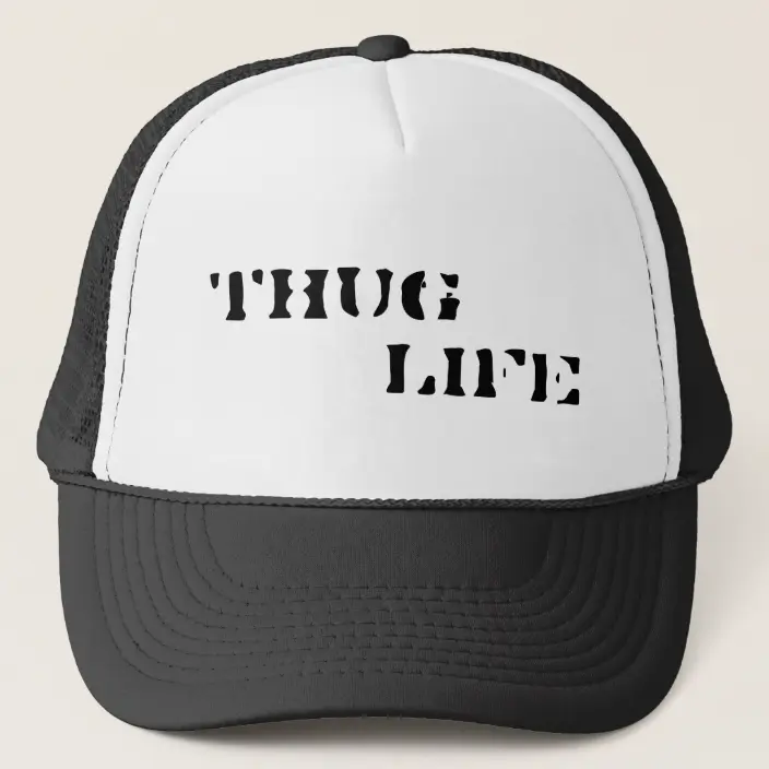 Detail Thug Life Hat Nomer 48