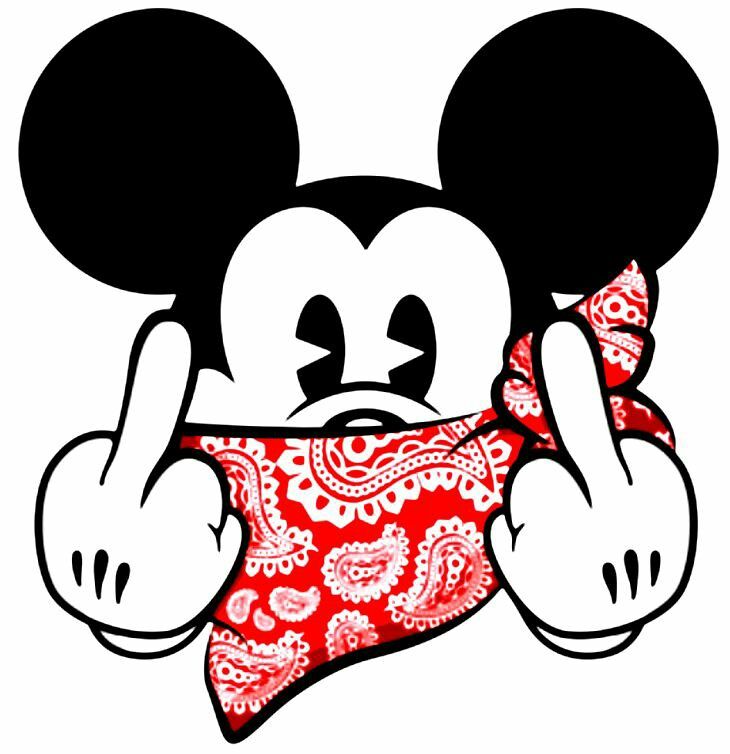 Detail Thug Life Mickey Mouse Nomer 6