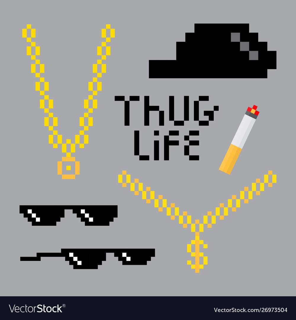 Detail Thug Life Vector Nomer 40