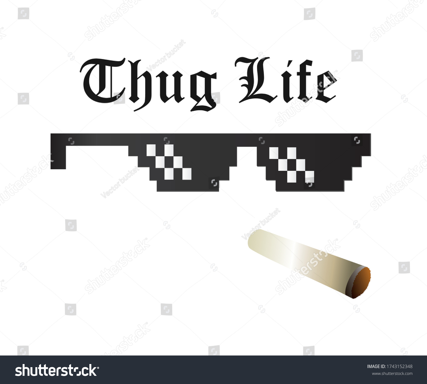 Detail Thug Life Vector Nomer 51