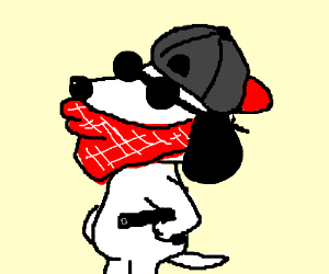 Detail Thug Snoopy Nomer 22