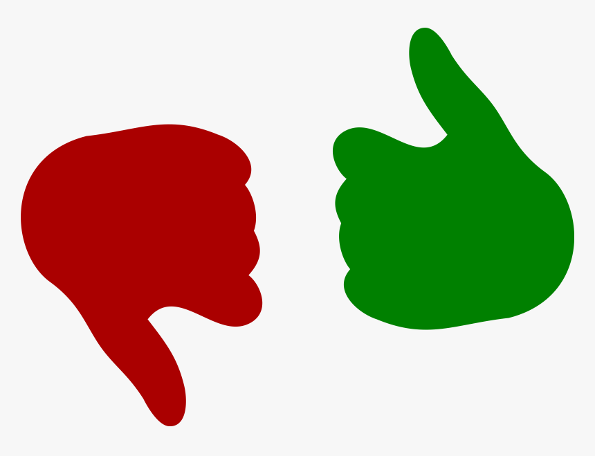 Detail Thumbs Up And Down Png Nomer 4