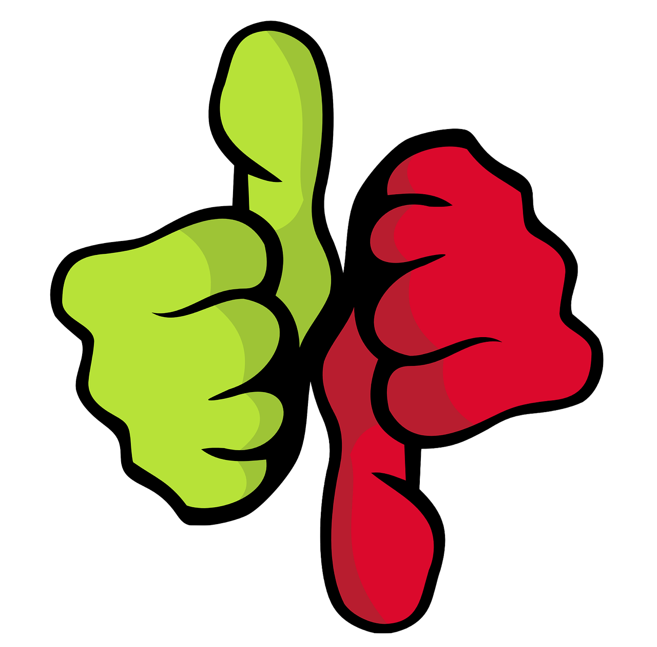 Detail Thumbs Up And Down Png Nomer 48