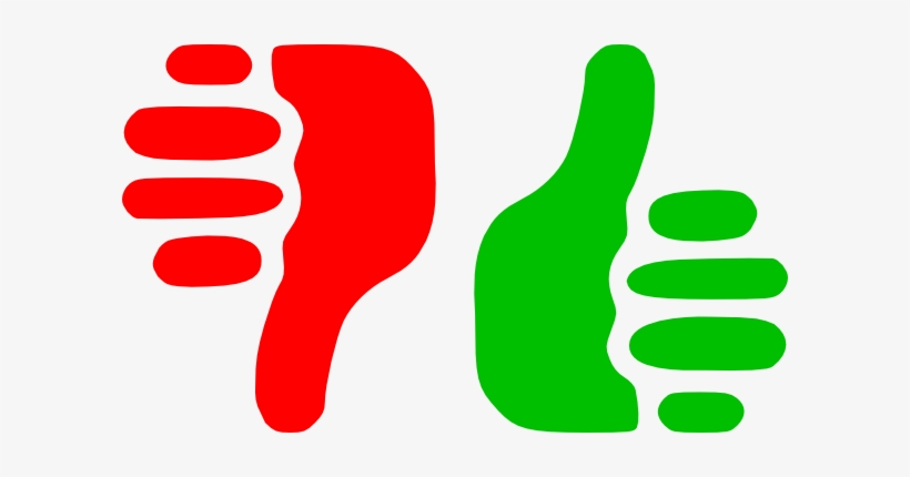 Detail Thumbs Up And Down Png Nomer 9