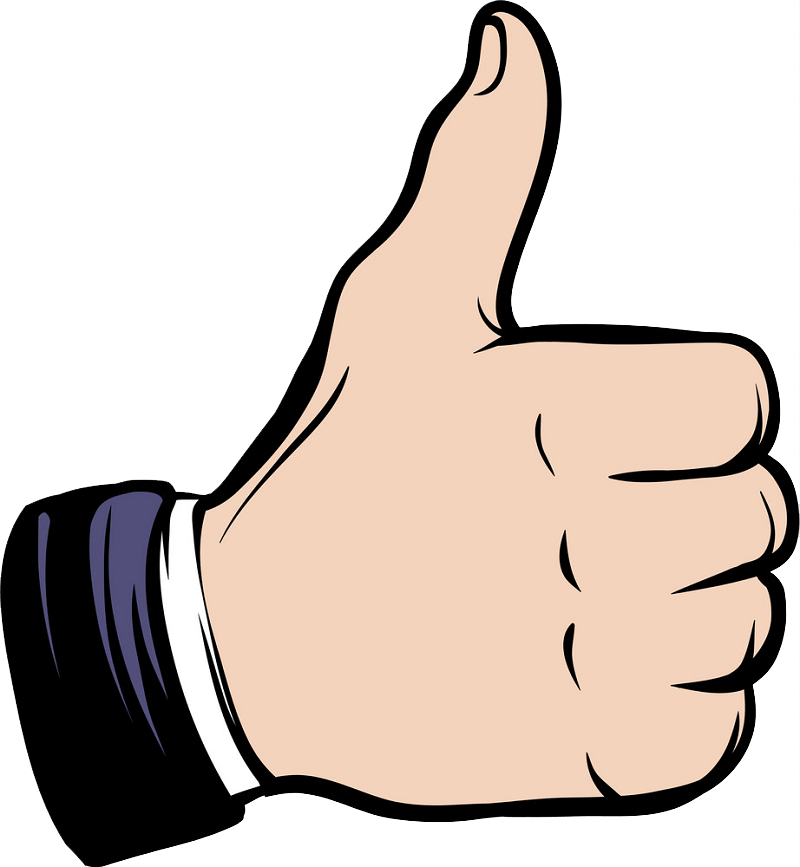 Detail Thumbs Up Clipart Nomer 26