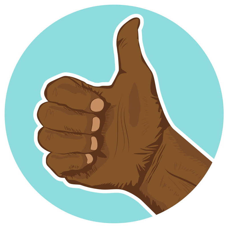 Detail Thumbs Up Clipart Nomer 33