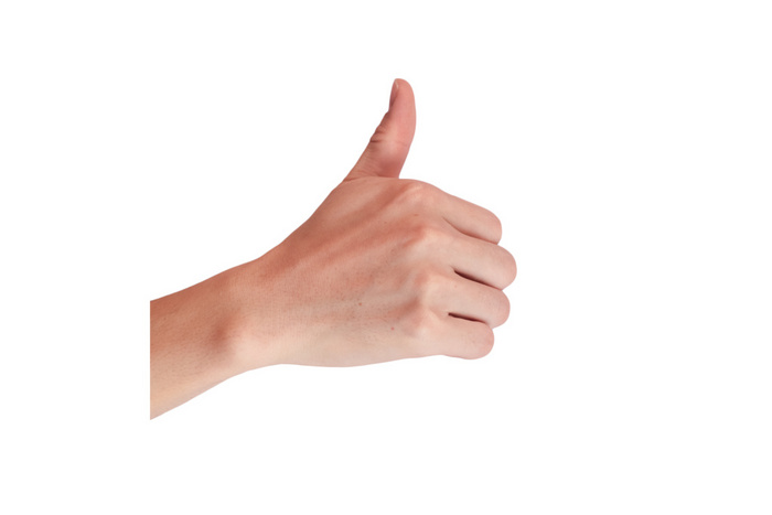 Detail Thumbs Up Hand Png Nomer 8