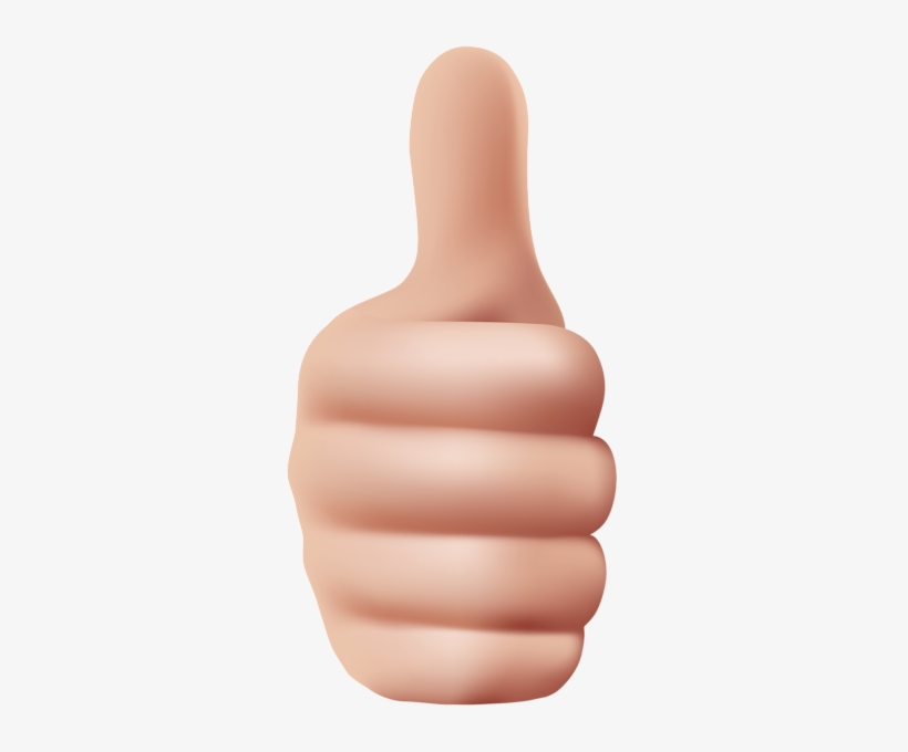 Detail Thumbs Up Hand Png Nomer 15