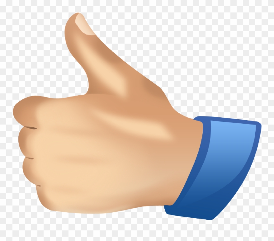 Detail Thumbs Up Hand Png Nomer 17