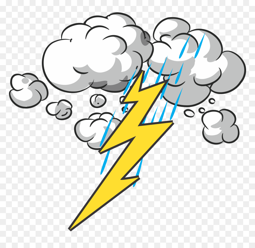 Detail Thunder Cartoon Png Nomer 14