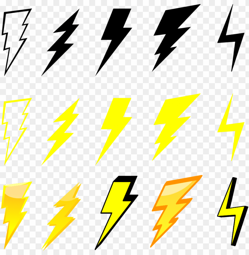 Detail Thunder Vector Png Nomer 20