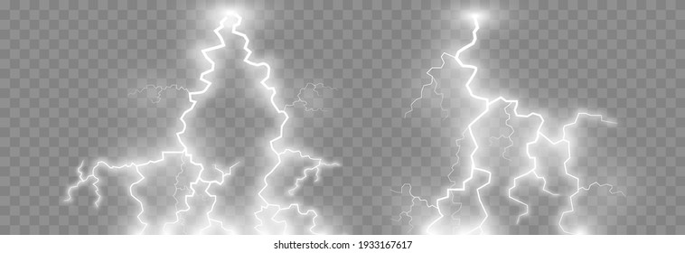 Detail Thunder Vector Png Nomer 38