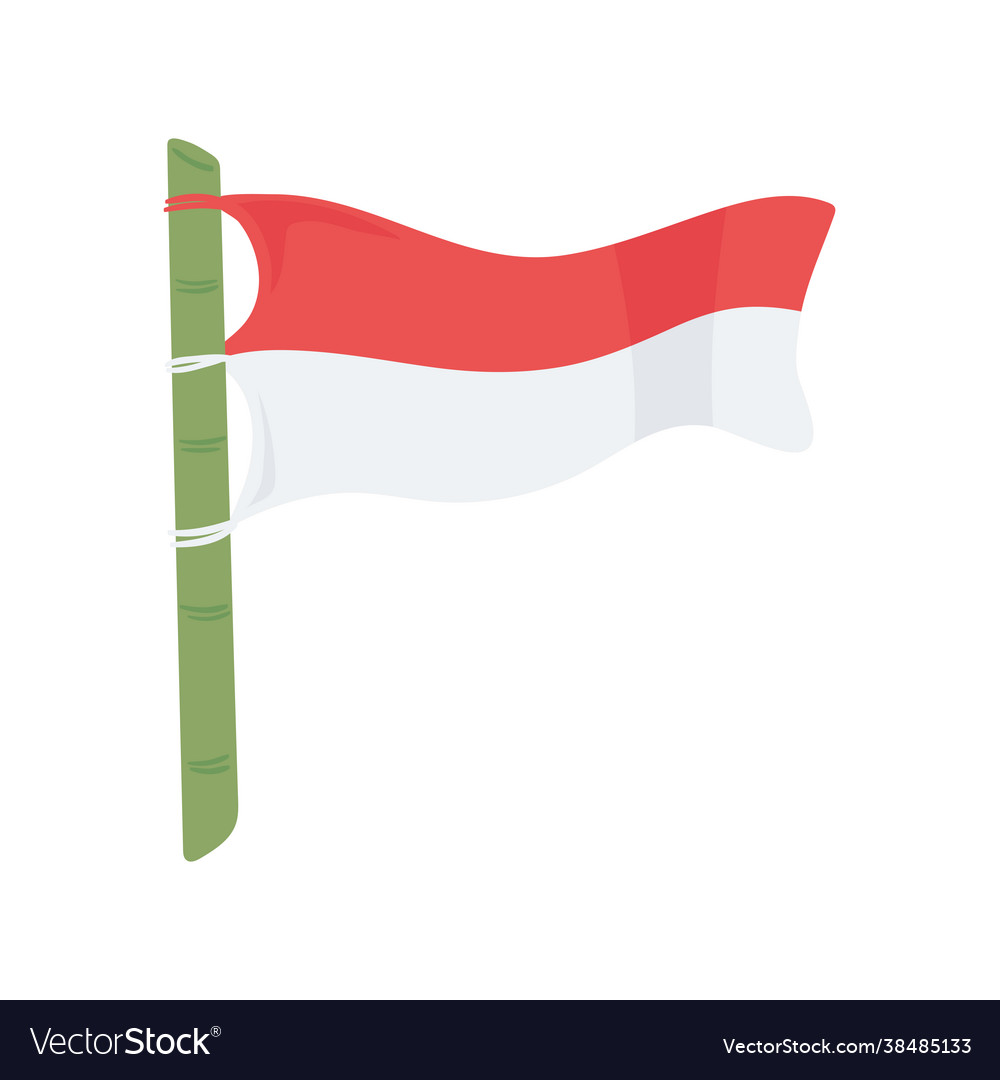 Detail Tiang Bendera Vector Nomer 22