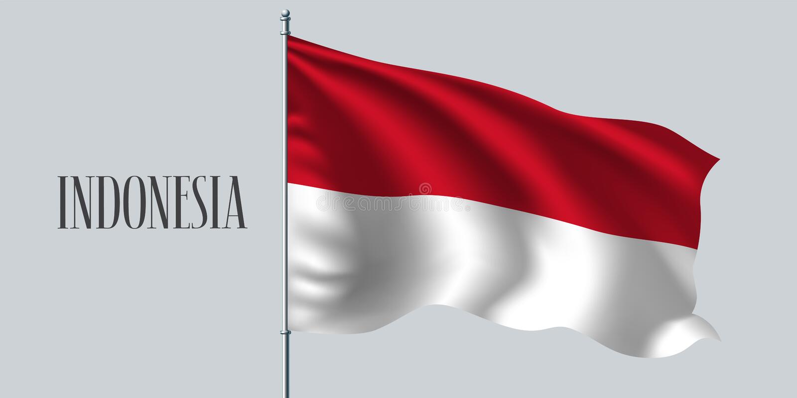 Detail Tiang Bendera Vector Nomer 23