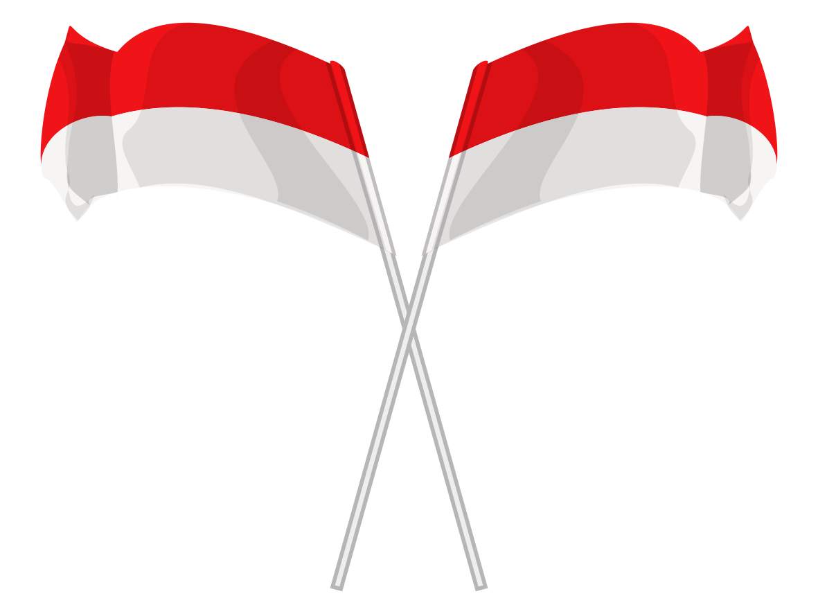 Detail Tiang Bendera Vector Nomer 34