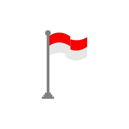 Detail Tiang Bendera Vector Nomer 35
