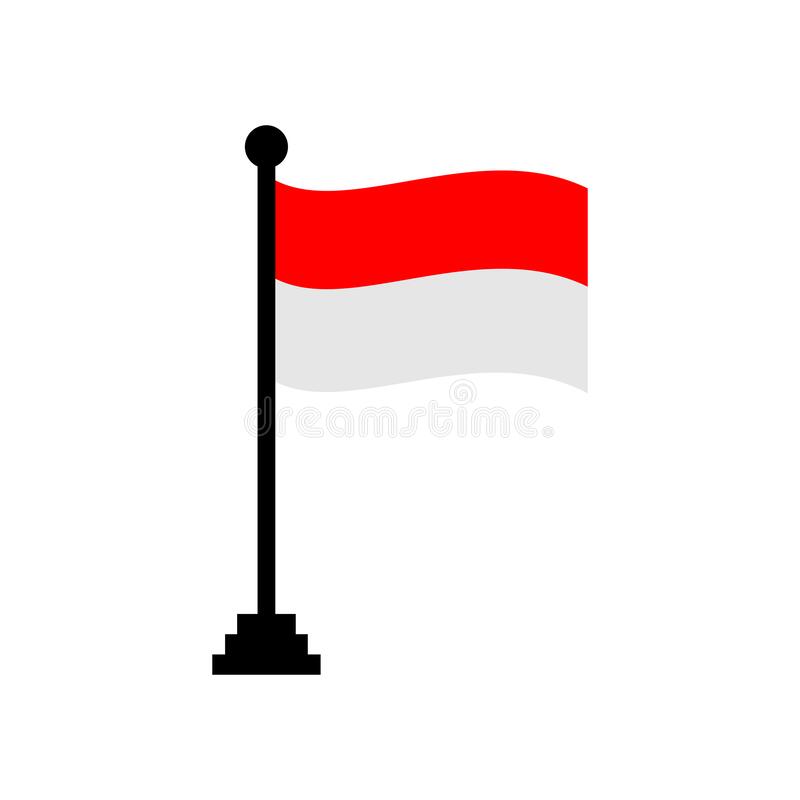 Detail Tiang Bendera Vector Nomer 7
