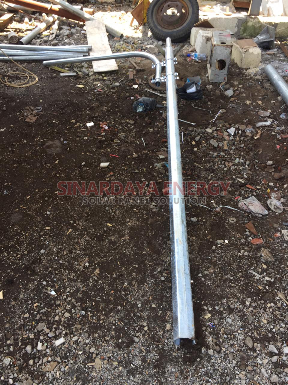 Detail Tiang Lampu Jalan Kampung Nomer 21