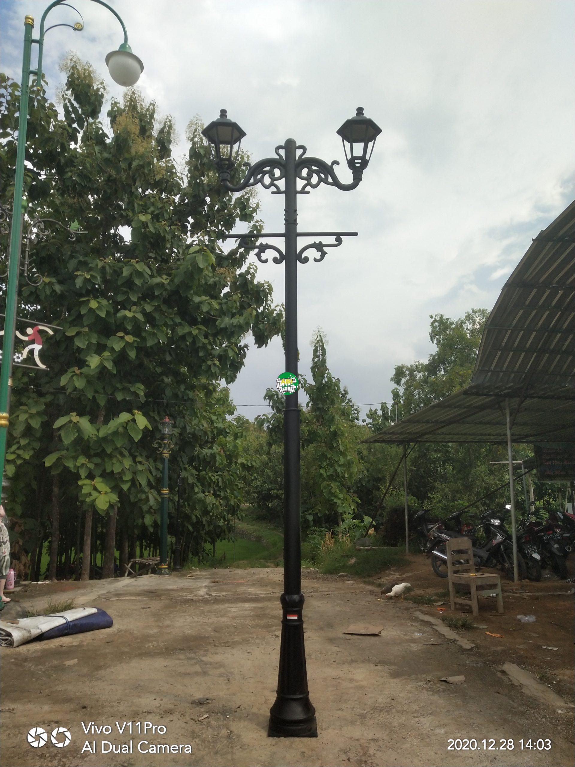 Detail Tiang Lampu Jalan Kampung Nomer 27