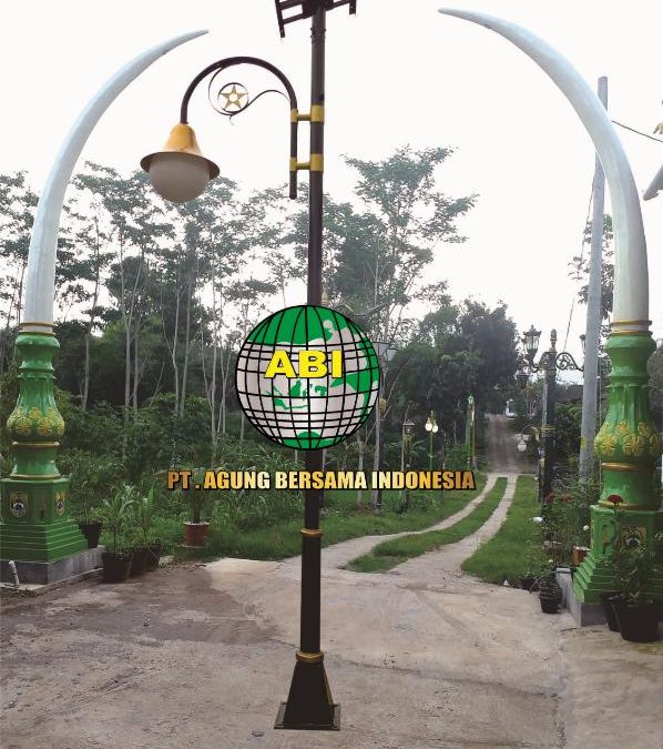 Detail Tiang Lampu Jalan Kampung Nomer 30