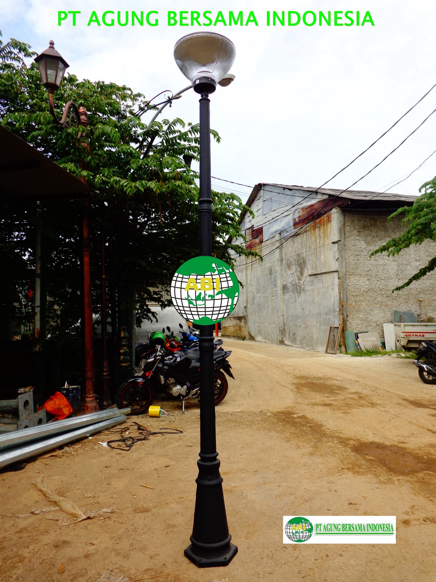 Detail Tiang Lampu Jalan Minimalis Nomer 20