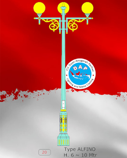 Detail Tiang Lampu Jalan Minimalis Nomer 53