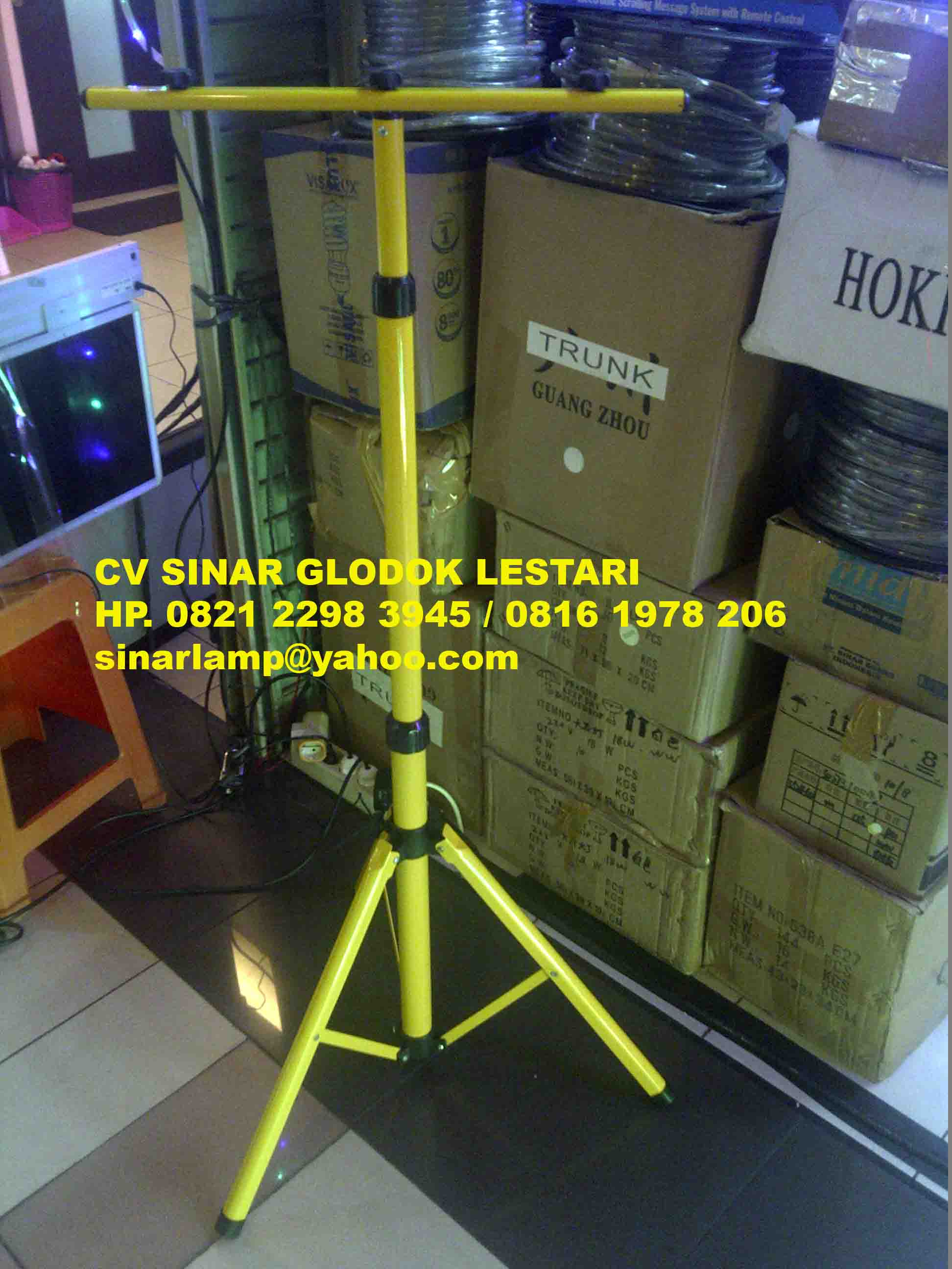 Detail Tiang Lampu Sorot Nomer 30