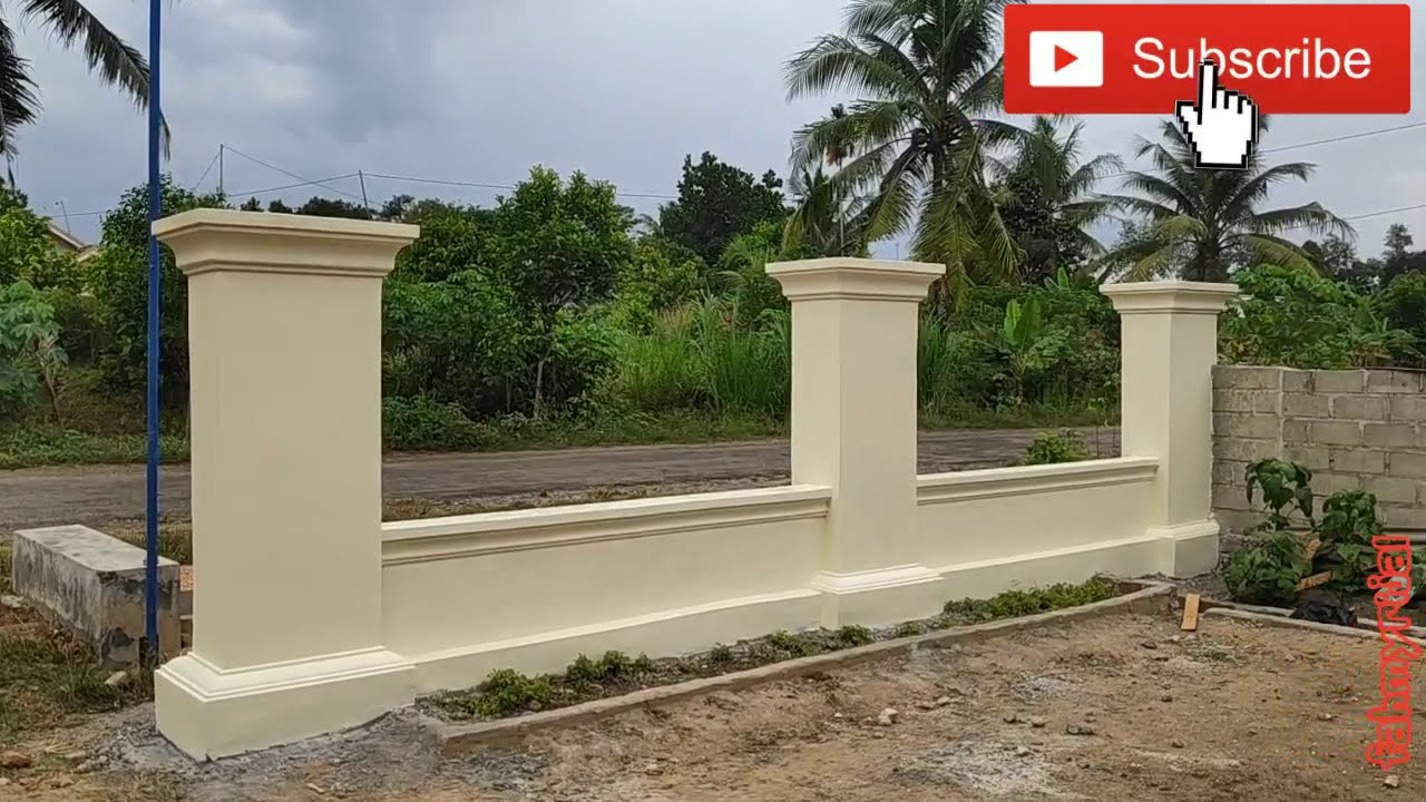 Detail Tiang Pagar Rumah Nomer 6