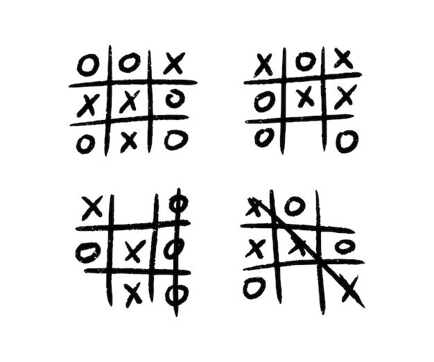 Detail Tic Tac Toe Doodle Nomer 54