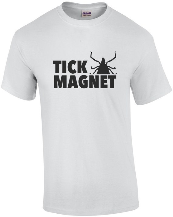 Detail Tick Magnet T Shirt Nomer 2