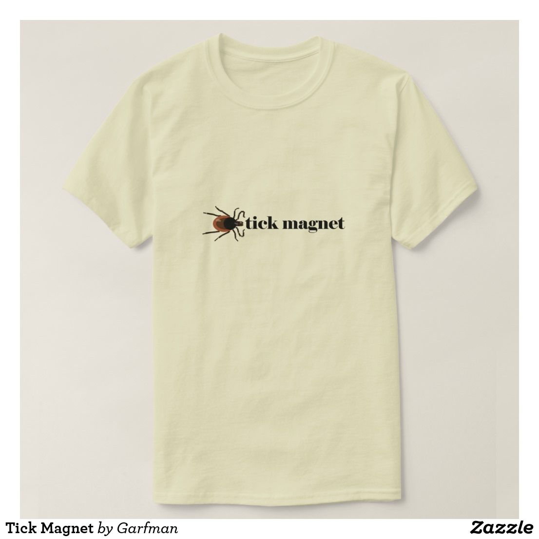 Detail Tick Magnet T Shirt Nomer 21