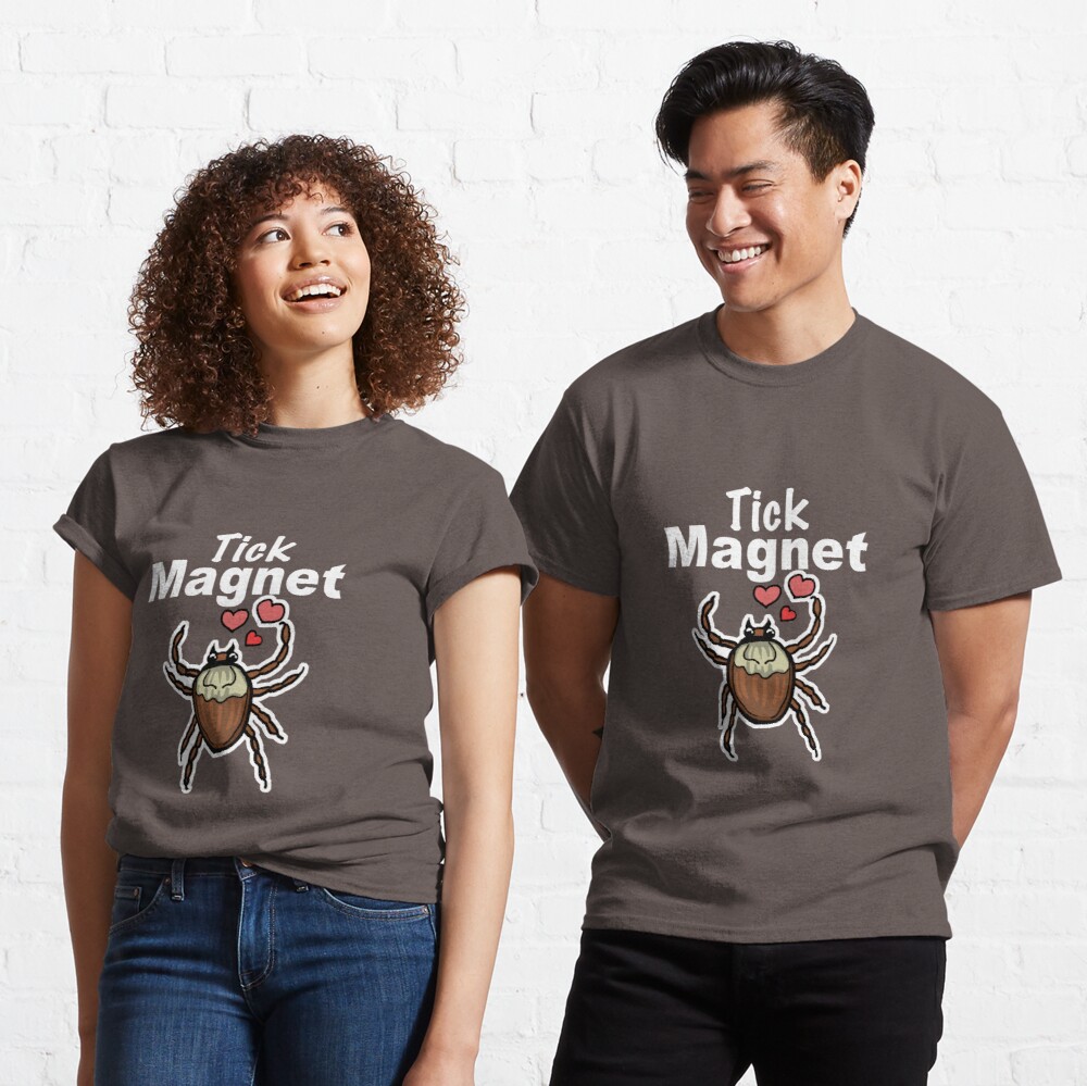 Detail Tick Magnet T Shirt Nomer 36