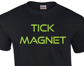 Detail Tick Magnet T Shirt Nomer 42